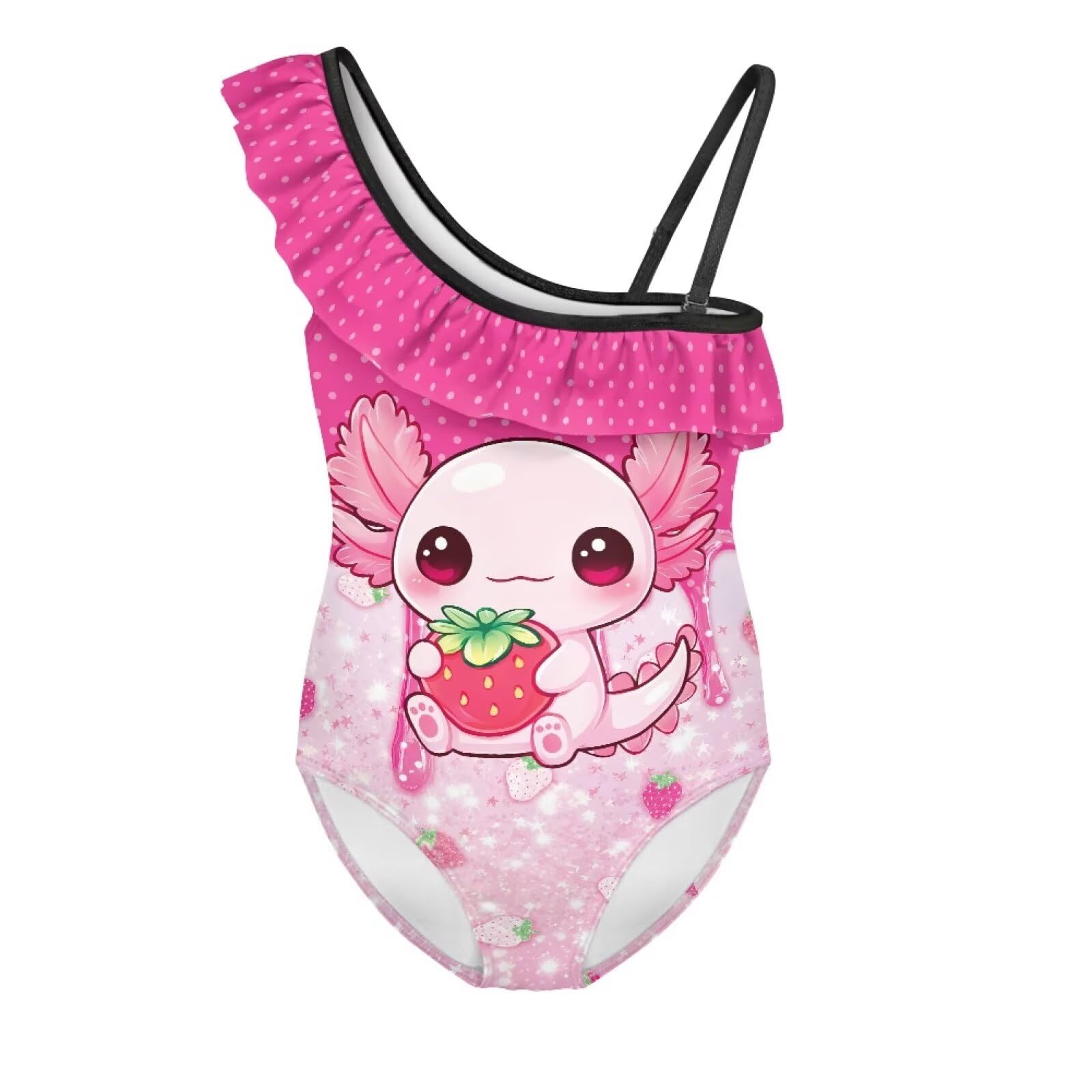 Yzaoxia Girls One Piece Swimsuits Bathing Suit for Kids Swimwear 3-14Y