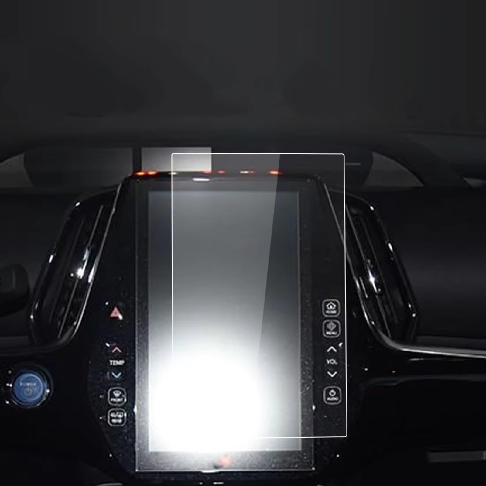 Protecteur d'écran HD transparent pour console Prius 2023 - 7