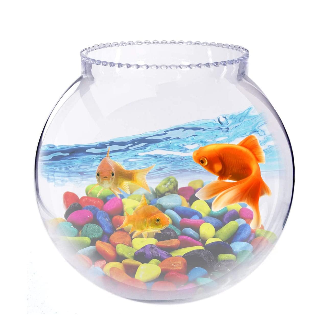 See full amazon price history chart for URBAN MOON Crystal Clear Zig Zag Neck Bowl Aquarium, Round Collar Vase, Fish Pot for Home & Centre Table Decoration - Set of 1 Piece (Size:- 8 Inches) URBAN MOON Crystal Clear Zig Zag Neck Bowl Aquarium, Round Collar Vase, Fish Pot for Home & Centre Table Decoration - Set of 1 Piece (Size:- 8 Inches) (B09XRBCFPZ) Amazon Price History, Amazon Price Tracker