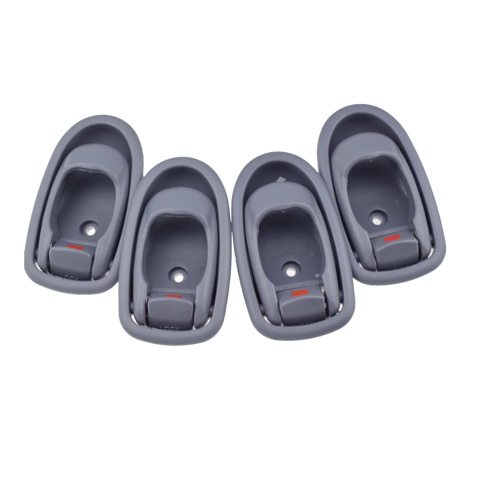 LinQianBhD for Hyundai for Elantra 1996 1997 1998 1999 2000 2001 Inside Interior Door Handle Left Right 4Piece Inner Car Door Handle(Grey 4PCS)