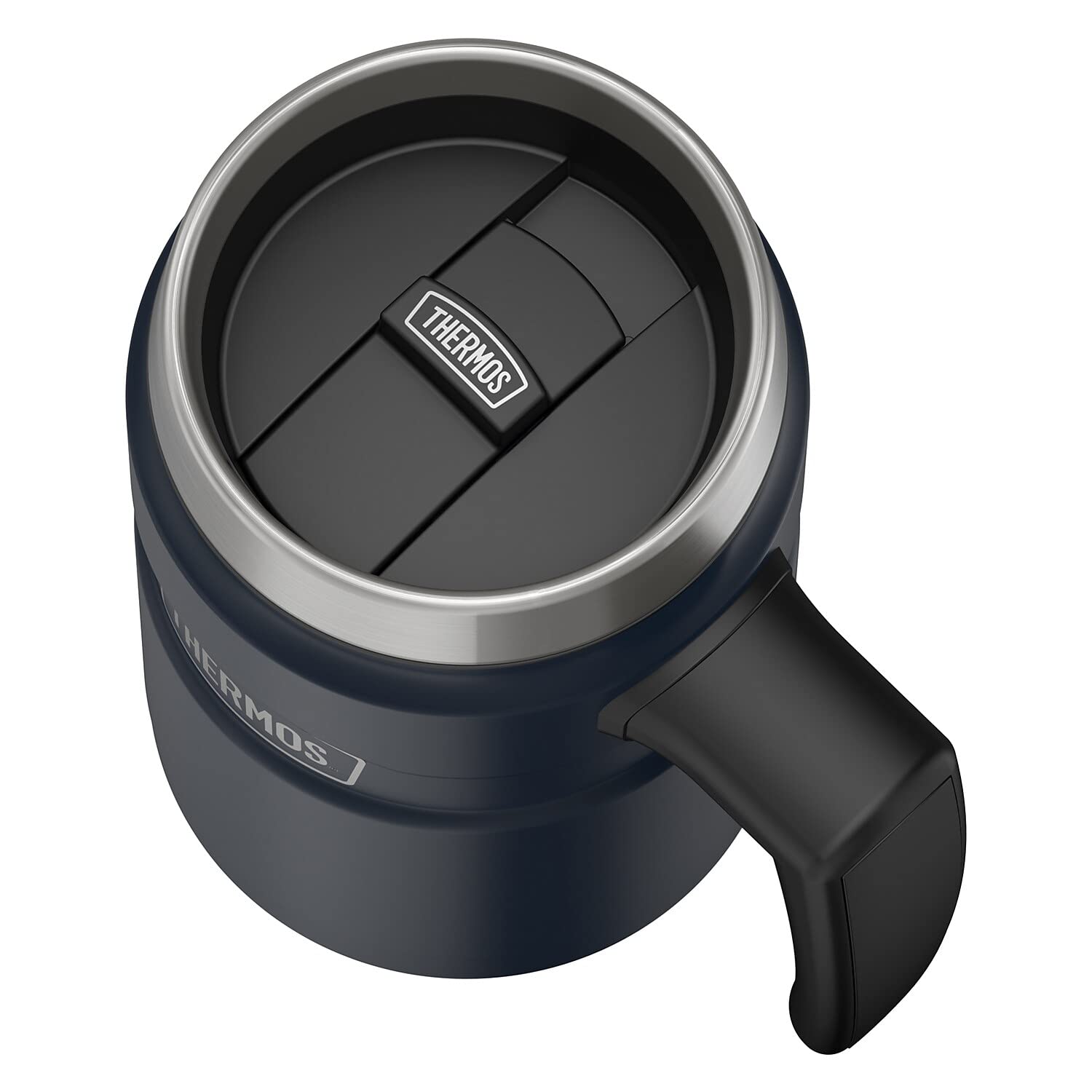Amazon.com: Thermos Stainless King 16 Ounce Coffee Desk Mug, Midnight Blue  : Home & Kitchen