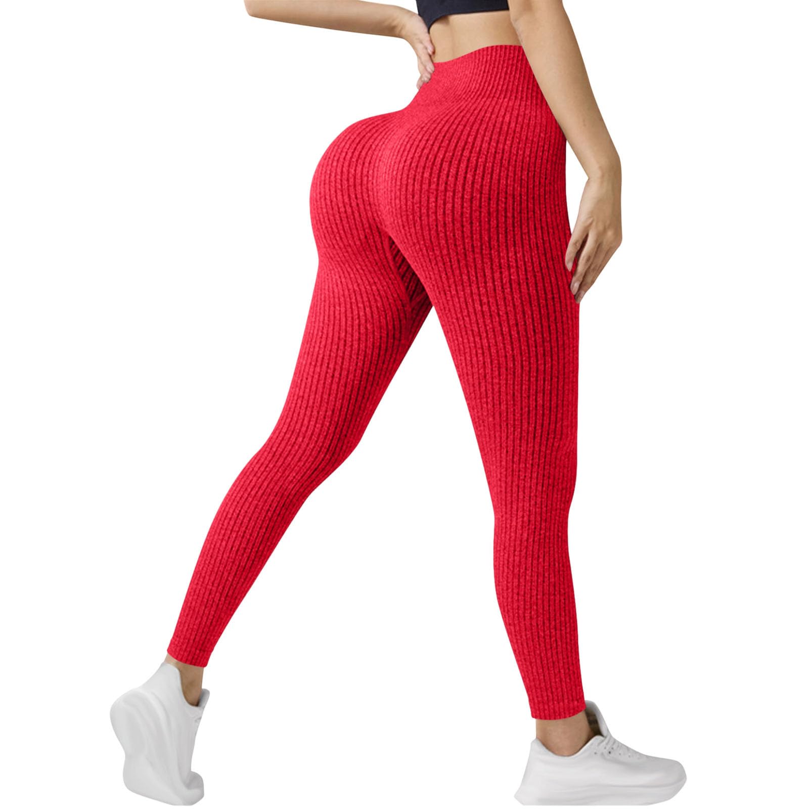 Generisch Coreex 3D Leggings Damen Anti Cellulite Kompression Leggings Compression High Waist Push-Up Hosen Yoga Fitnesshose Lange Sporthose Nahtloser Schlankmacher Für Alltag Freizeit Und Sport