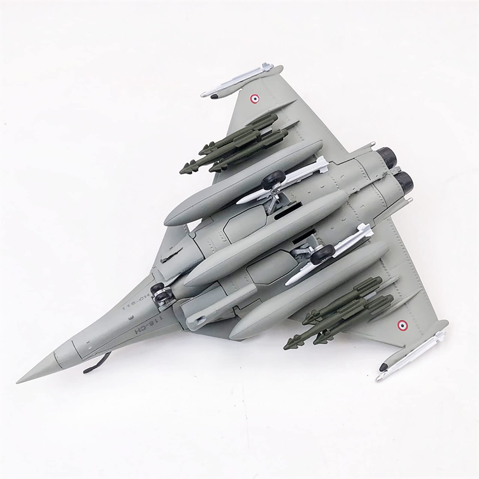 Maquette Rafale Français 1:100 En Alliage Et Plastique – Figurine Décorative – Neuf – À Partir De 17 Ans