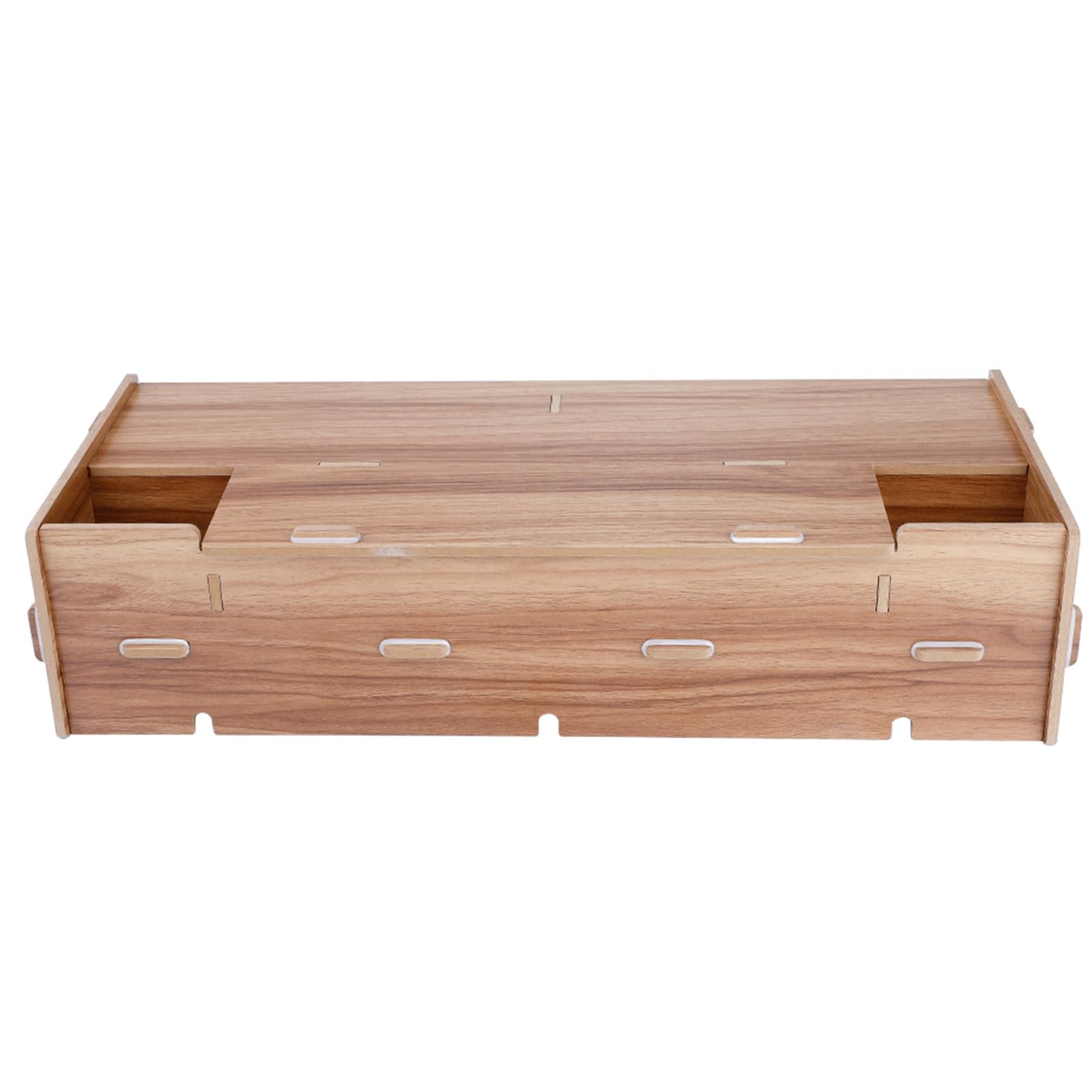 Ejoyous Podstawka Pod Monitor z półką, 19,3x7,9x4,5 Cala, Drewno Wiśniowe