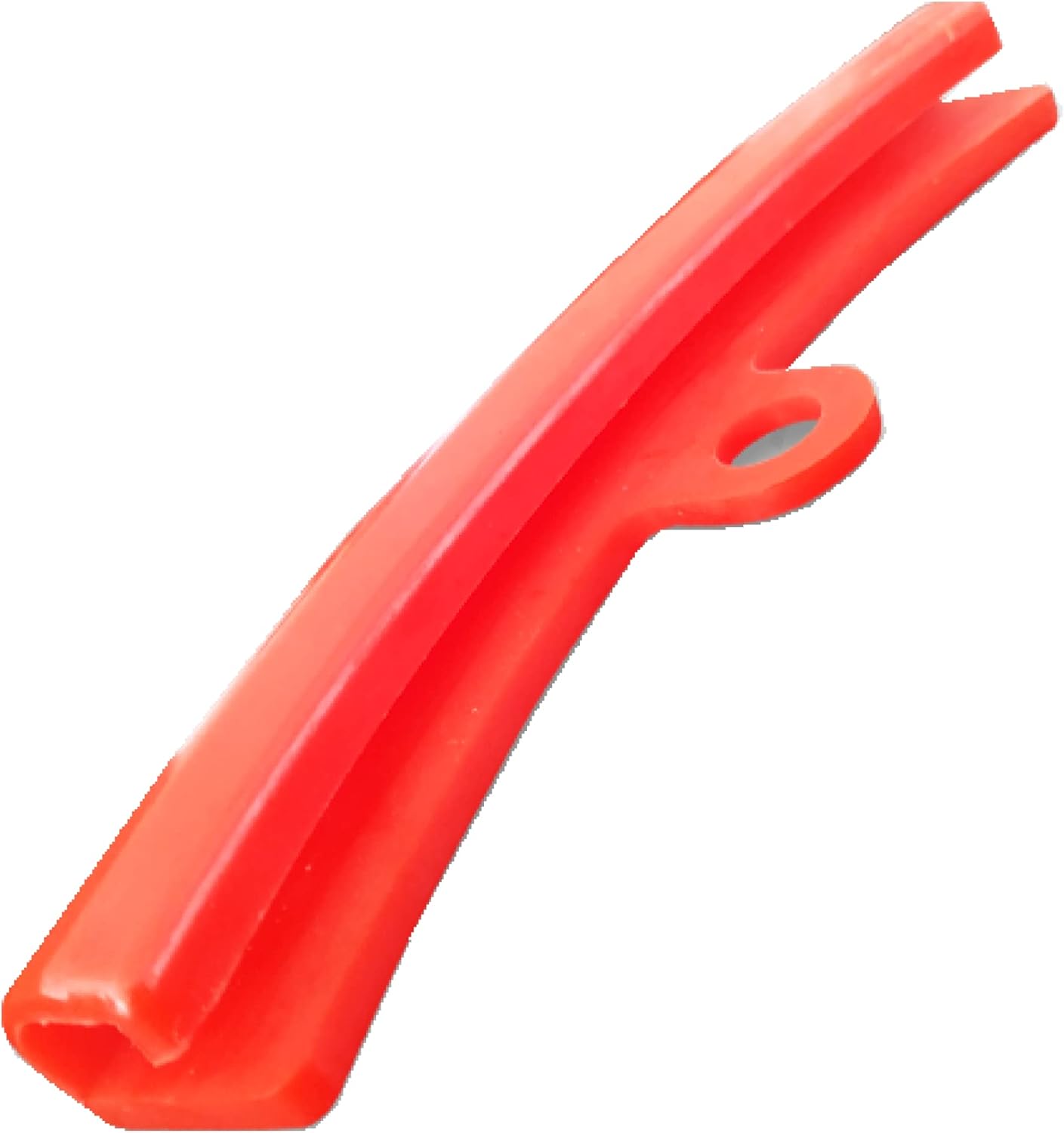 Rim Edge Protector, Snap On Alloy Wheel Guard Without String, 5.905″ (150 mm) Regular Size, Chili Red, Value Pack of 10 PCS