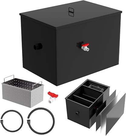 ncase m2 grater シルバー　vgpuマウントキット付属✨️値下相談〇 Amazon.com: Zurn GT2700-07-2NH - Steel Grease Trap, 7 GPM 2