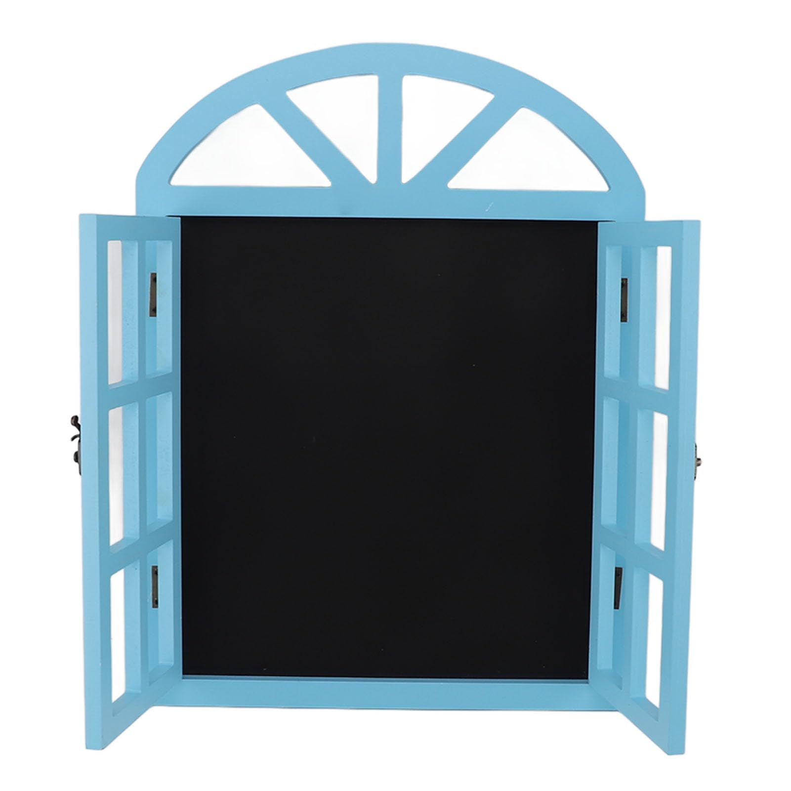 Letrero, tablero de mensajes, tablero de letras, ventana falsa, pizarra de tiza, cartel, pizarra negra, cartel, decoración versátil, fácil de colgar, tablero de mensajes para (azul)