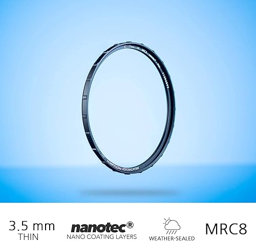 Miniatura 9 de Breakthrough Photography X2 UV de 1.929in, MRC8, nanotec, marco de aluminio ultradelgado, sellado a la intemperie, soporte de 25 años, paño de lente