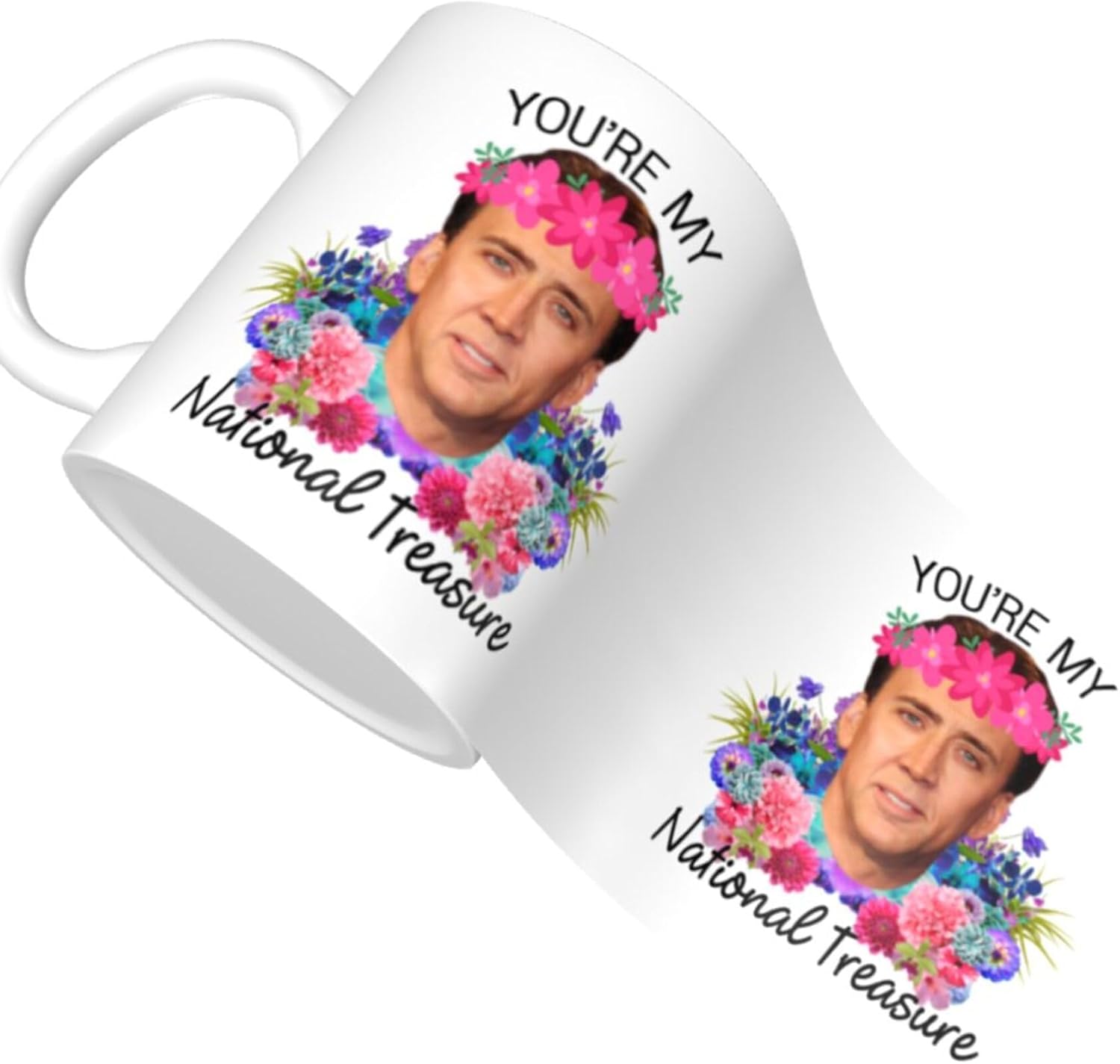 Coffee Mug For Coffee Lover - You're My National Treasure Tea Cup -11 Ounce - Image 8