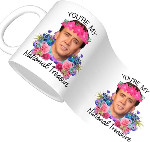 Miniatura 4 de Taza de café para los amantes del café, taza de té You're My National Treasure, 11 onzas