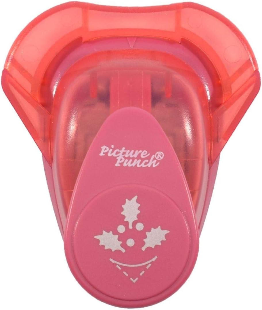 Vaessen CreativeCraft Paper Corner Rounder Punch, Holly, for DIY Projects, Scrapbooking and Card Making, Multi-Colour, 14 x 10 x 5 cm