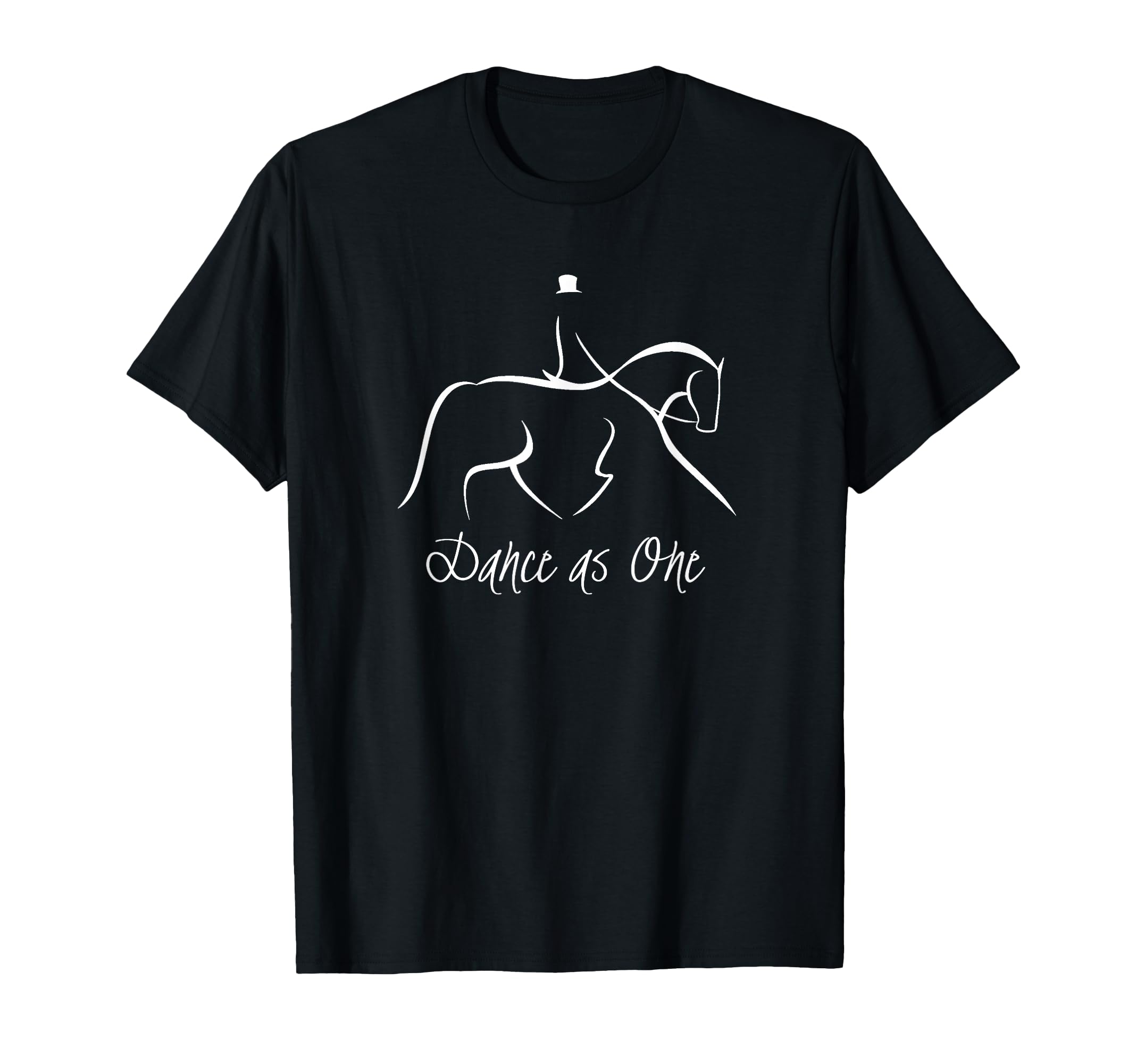 Dance as One Dressage Horse Riding T-Shirt