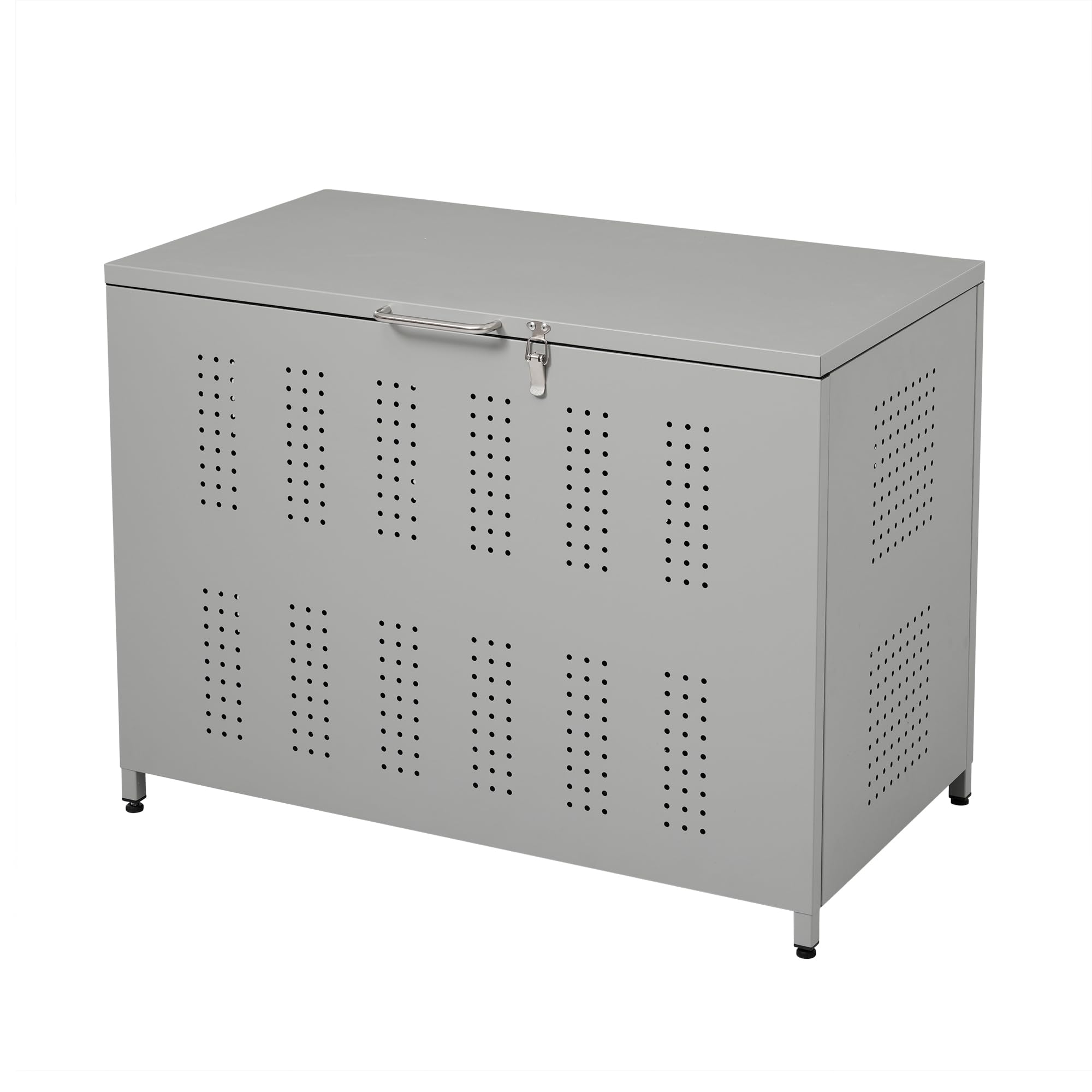Amazon.co.jp: 屋外用 ゴミ箱 ふた付き 大容量 210L/280L/350L カラス
