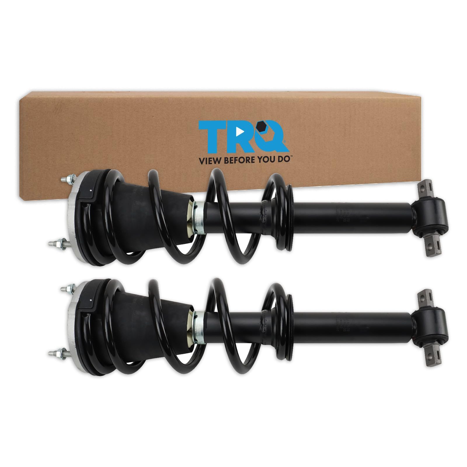 TRQ Front Shock &amp; Spring Assembly Set Compatible with 19-22 Chevrolet Silverado GMC Sierra