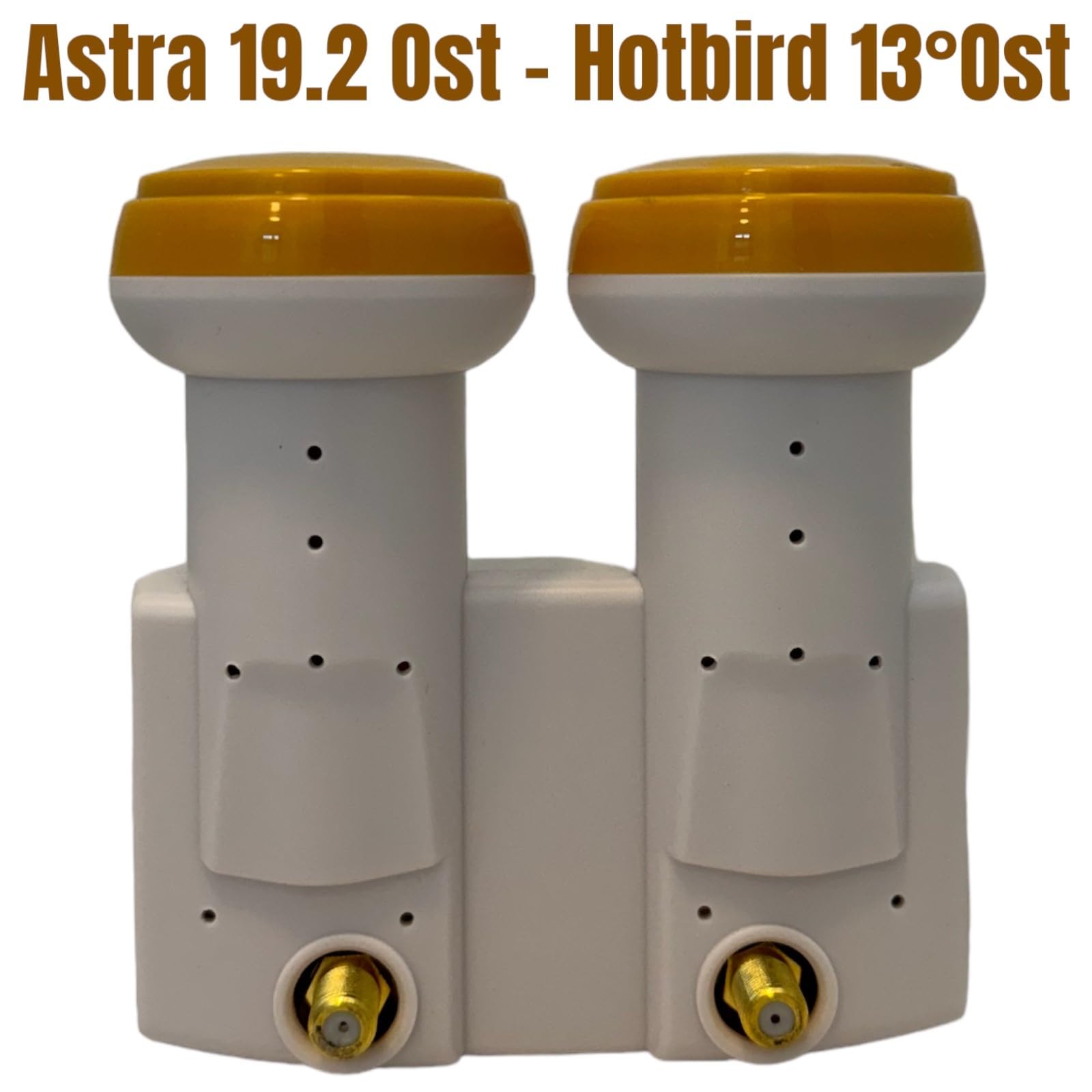 LNB Monobloc Twin 0,1 DB Golden Media Full HD 3D Ready