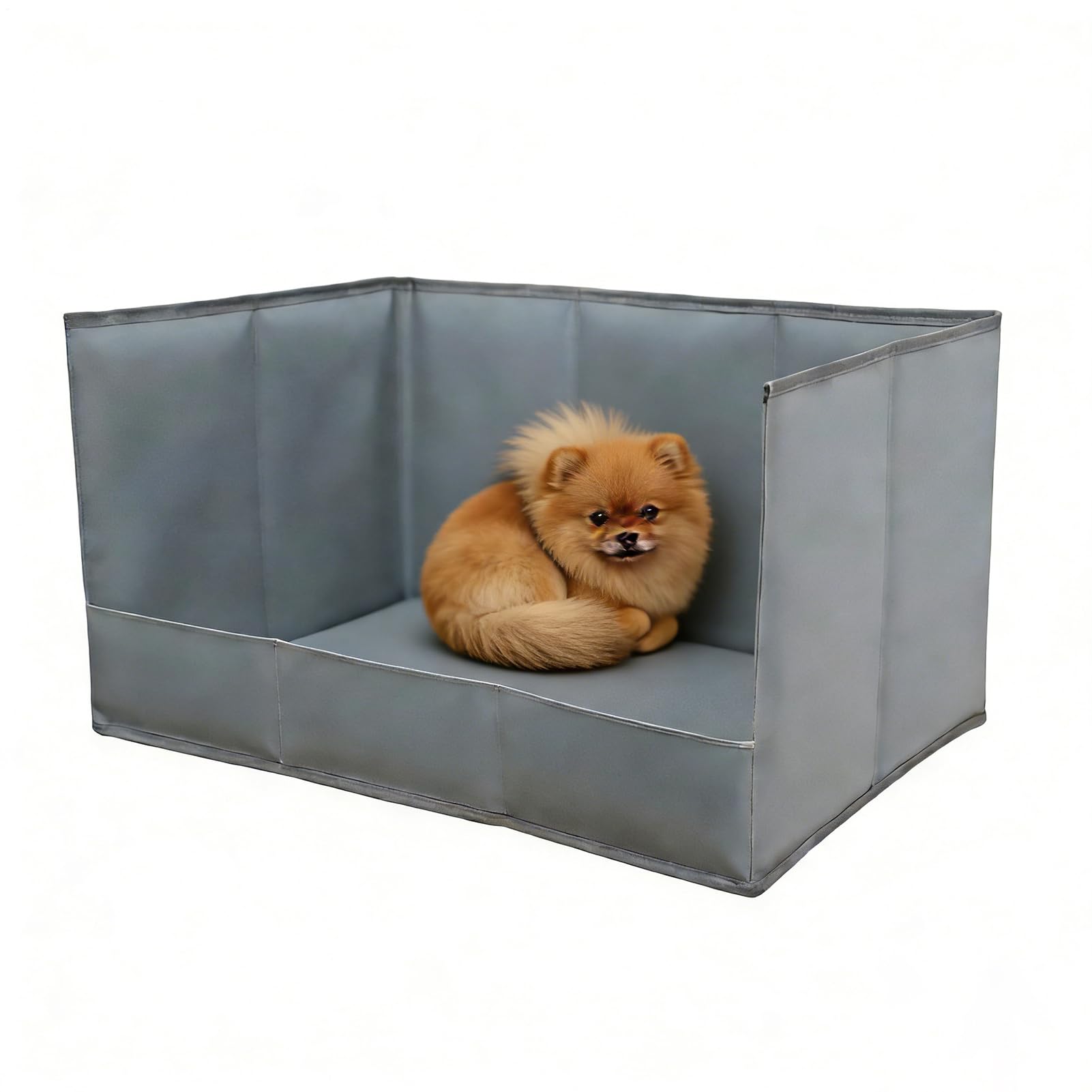 de para Perros Inodoro Plegable Portátil de Mascotas con Paredes Altas | Estación de y Inodoro de Perros de Interior para Interiores Exteriores Balcón Porche y Limpieza