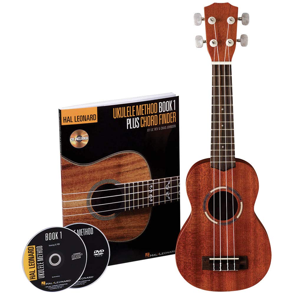 Hal Leonard Ukulele Starter Pack (Instrument Bk/CD, ChordFinder and DVD)