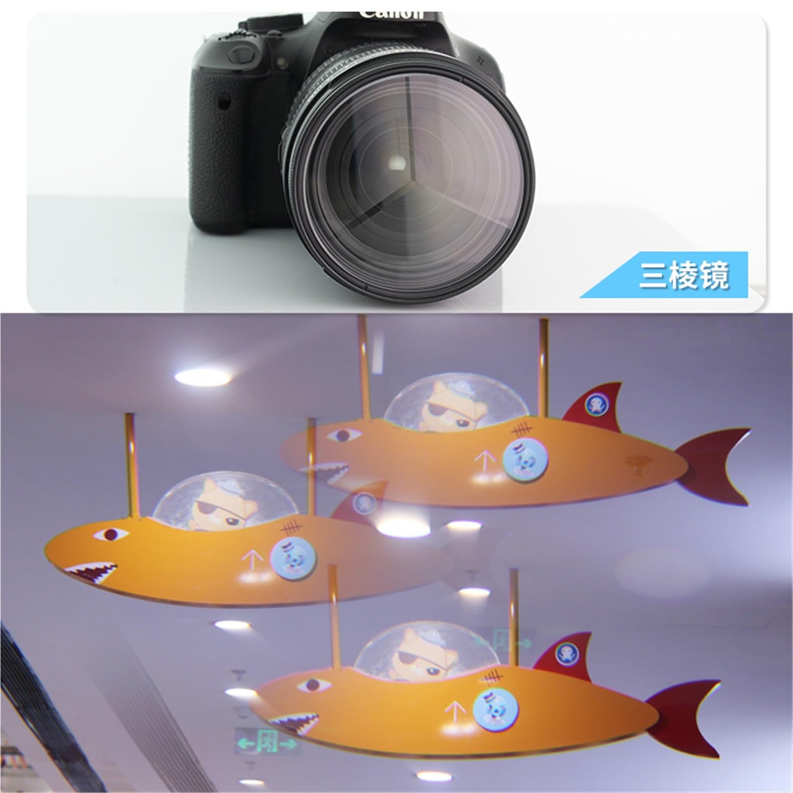 Objectif Filtre,Filtre Polarisant Miroir Multi-Photo À Prisme Effets Spéciaux, De Réimagerie, Défocalisation du Premier Plan, 77mm 82mm