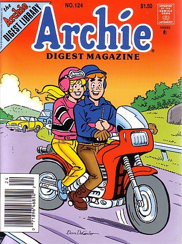Amazon.com: Archie Comics Digest Magazine, #124: ARCHIE DIGEST LIBRARY ...