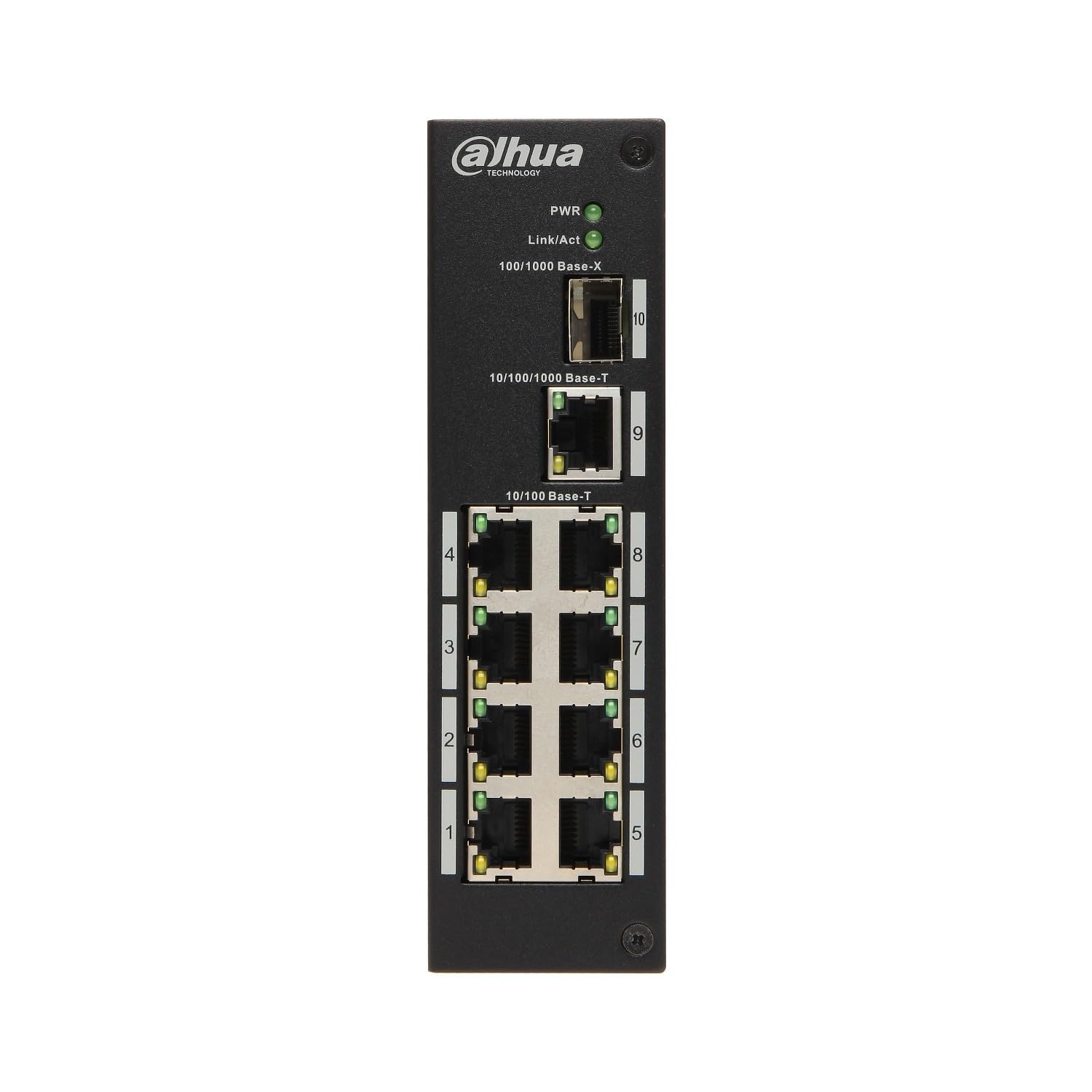 Switch réseau Dahua technology Dahua PFS3110-8ET1GT1GF-96 - Commutateur - non géré - 8 x 10/100