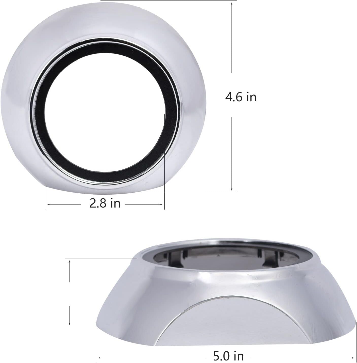 3.0Inch Projector Shrouds Universal Silver Mask for 2.5Inch or 3.0Inch Projector Lens