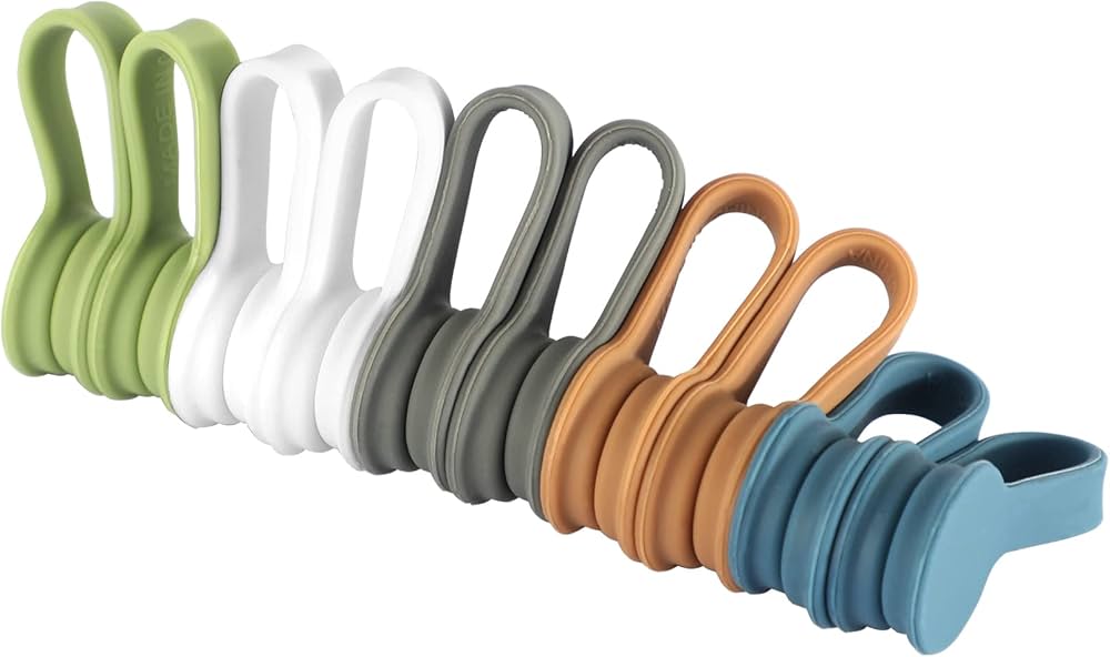 Amazon | ケーブルクリップ ケーブルホルダー モランディカラー 5色 10