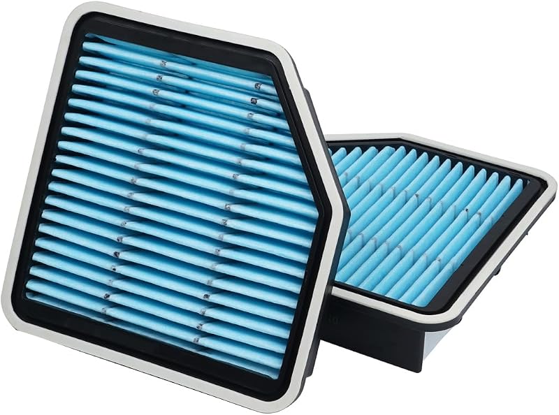 Filtro de ar do motor Forccord para Lexus IS250, IS350, GS350 e GS430 – Pacote com 2