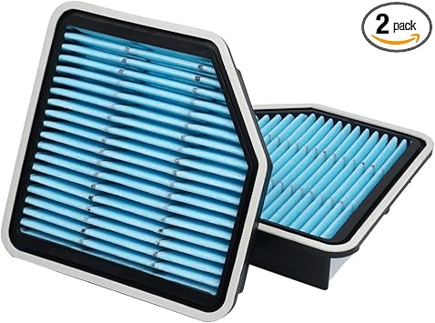 2-Pack Engine Air Filters for Lexus IS250 2006-2013, IS350 2006-2013 | for 2007-2011 GS350,2006-2007 GS430 Replace#17801-31110, Engine Filter Replacement Car Accessories