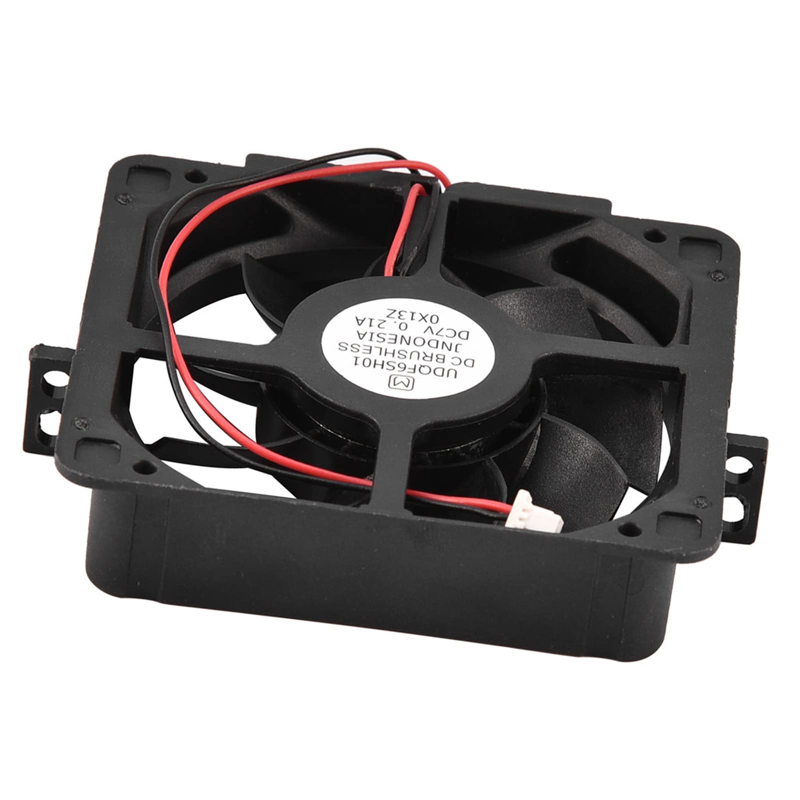 Fan Fan Reemplazo Fat Abs Black Dc 7V Reemplazo Ventilador de Refrigeración Interno Enfriador para 2 50000 30000