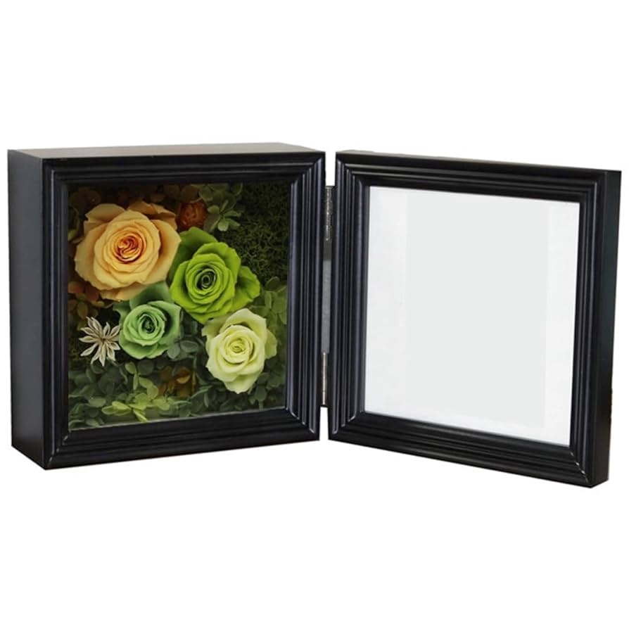 プリザーブドフラワー フォトブック ブーケブランシェ | プリザーブドフラワー プレゼント 誕生日 花