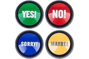 MyMealivos Set of 4: Decision-Making Buttons with a Fun Twist