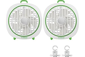 VIVOSUN AeroWave D4 4 Inch Oscillating Clip Fan
