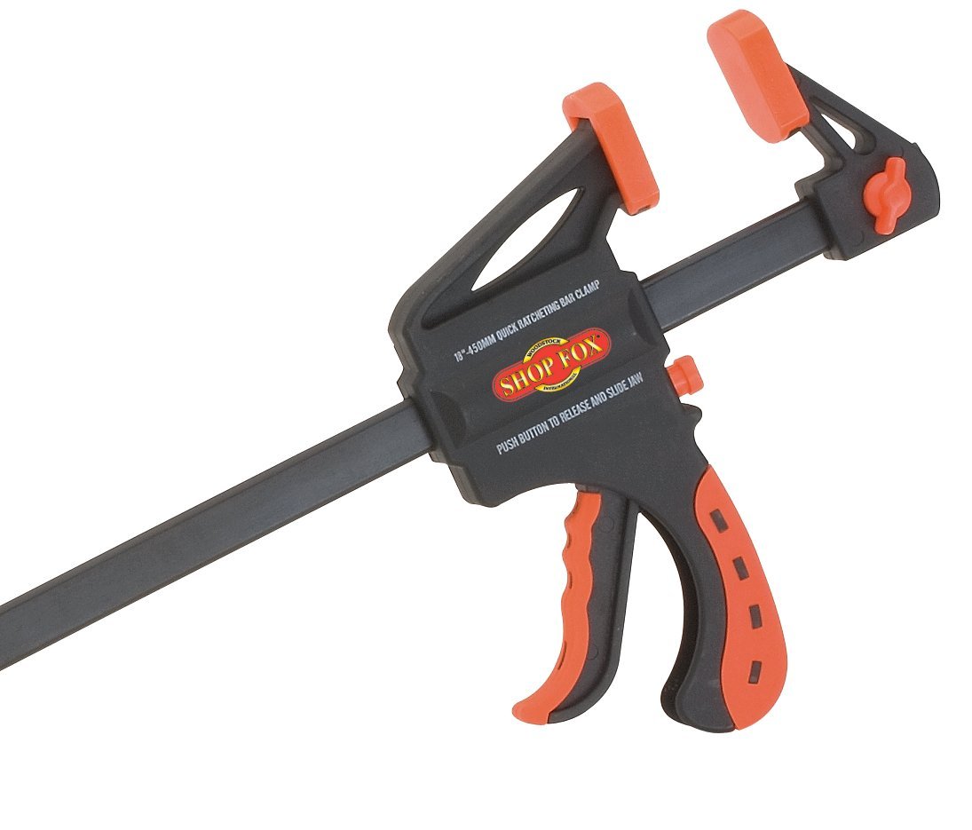 Shop Fox D3503 12-Inch Quick Release Bar Clamp and Spreader