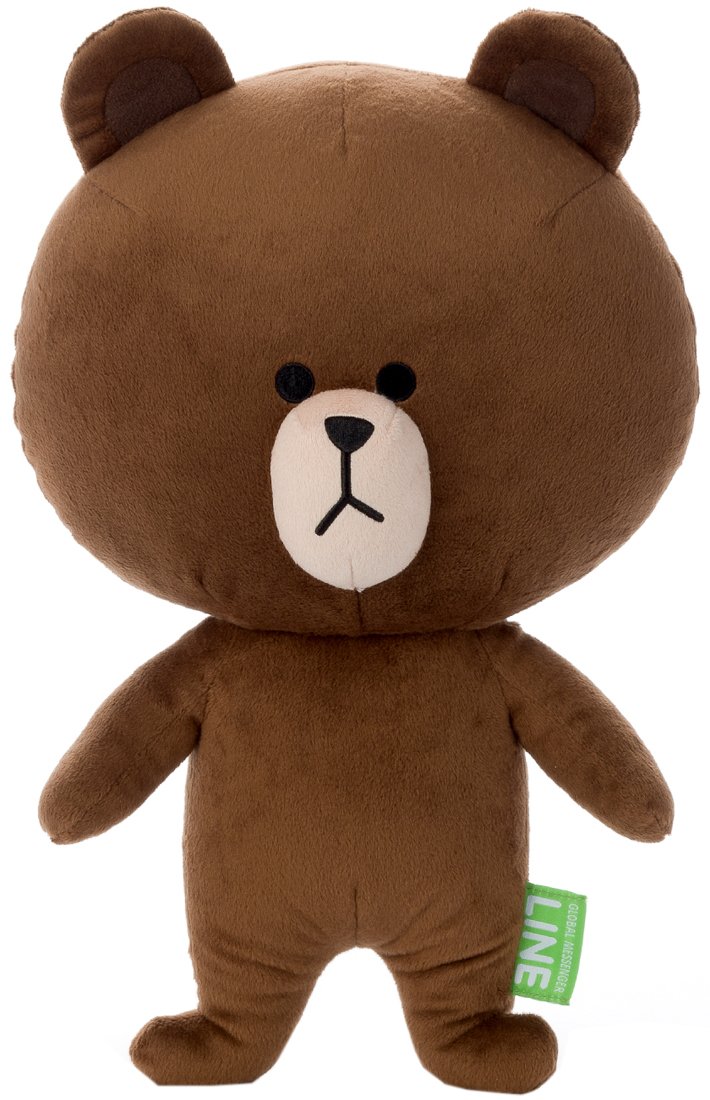 Amazon.co.jp: LINE CHARACTER ブラウン M : おもちゃ