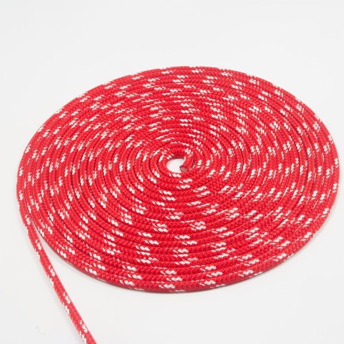 New England Ropes 1/4in (6mm) Sta-Set Solid Red 20 Feet Long