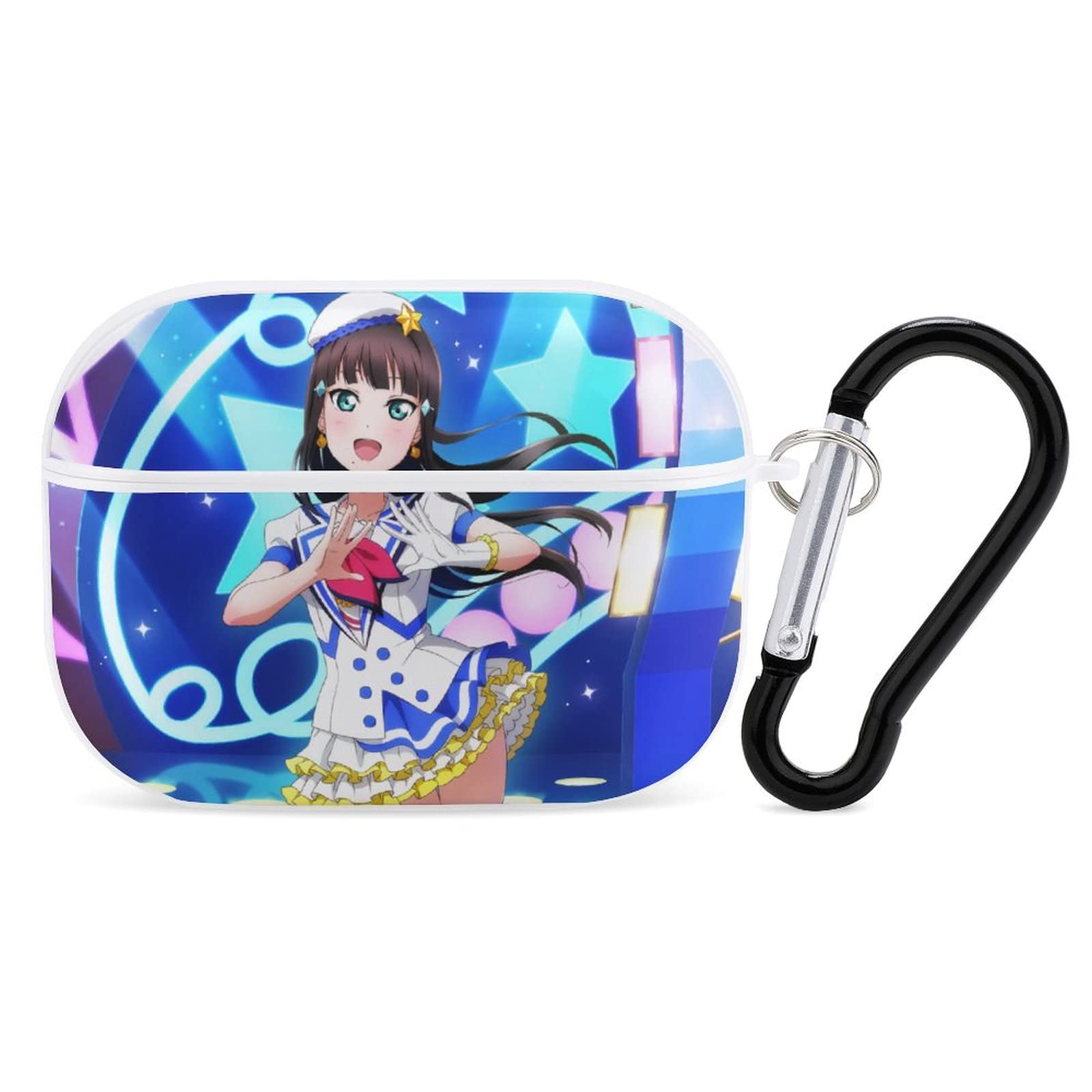 Amazon | 文豪ストレイドッグスAirPods Pro ケース 2019 Airpods充電ケース(2019年10月発売)用 エアリップルキャリングケース  キーチェーン付き 防塵 耐衝撃性 保護ケース キャラクター かわいい おしゃれ 人気 | イヤホン・ヘッドホンケース オンライン通販