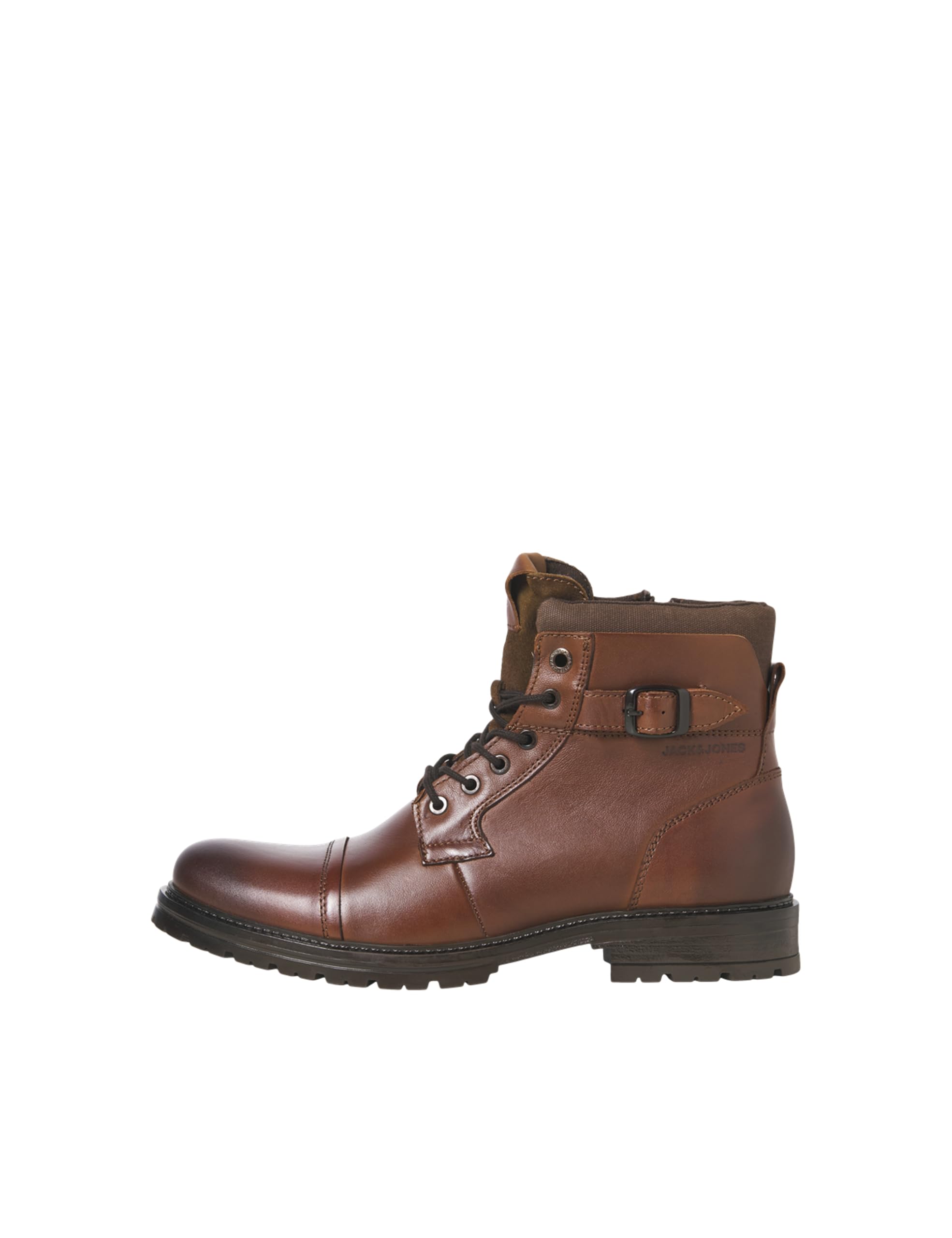 JACK & JONES Male Boots, Brown Stone, 7 UK