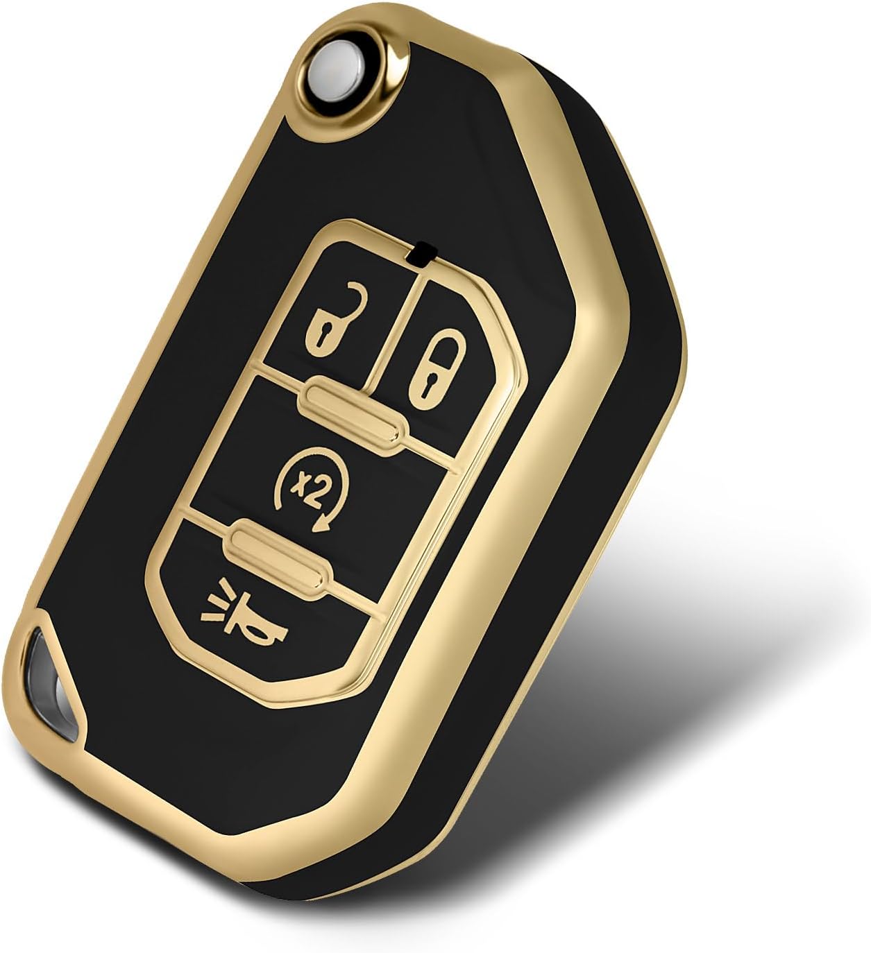 WORCAS TPU Smart Key Fob Case Protective Cover Compatible