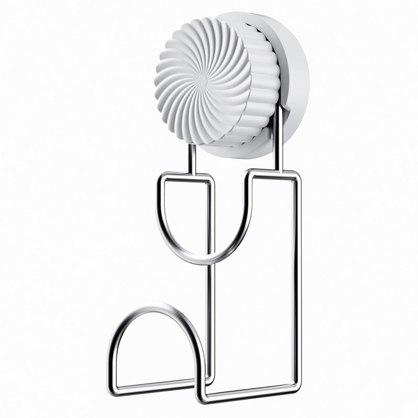 Photo 1 of YIKANGHENG Suction Cup Washbasin Hook, Stainless Steel, White