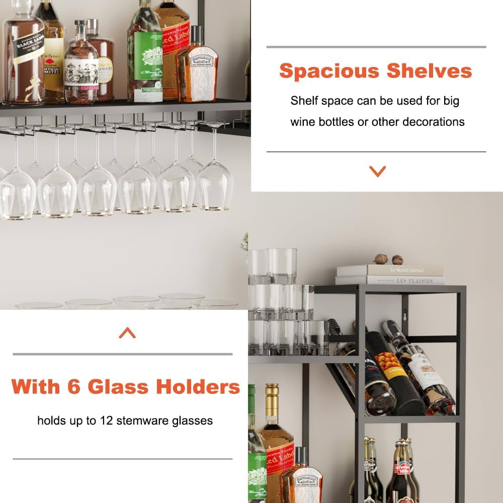 KKK黑L KaKaBB Black Wine Rack : Amazon.ca: Home