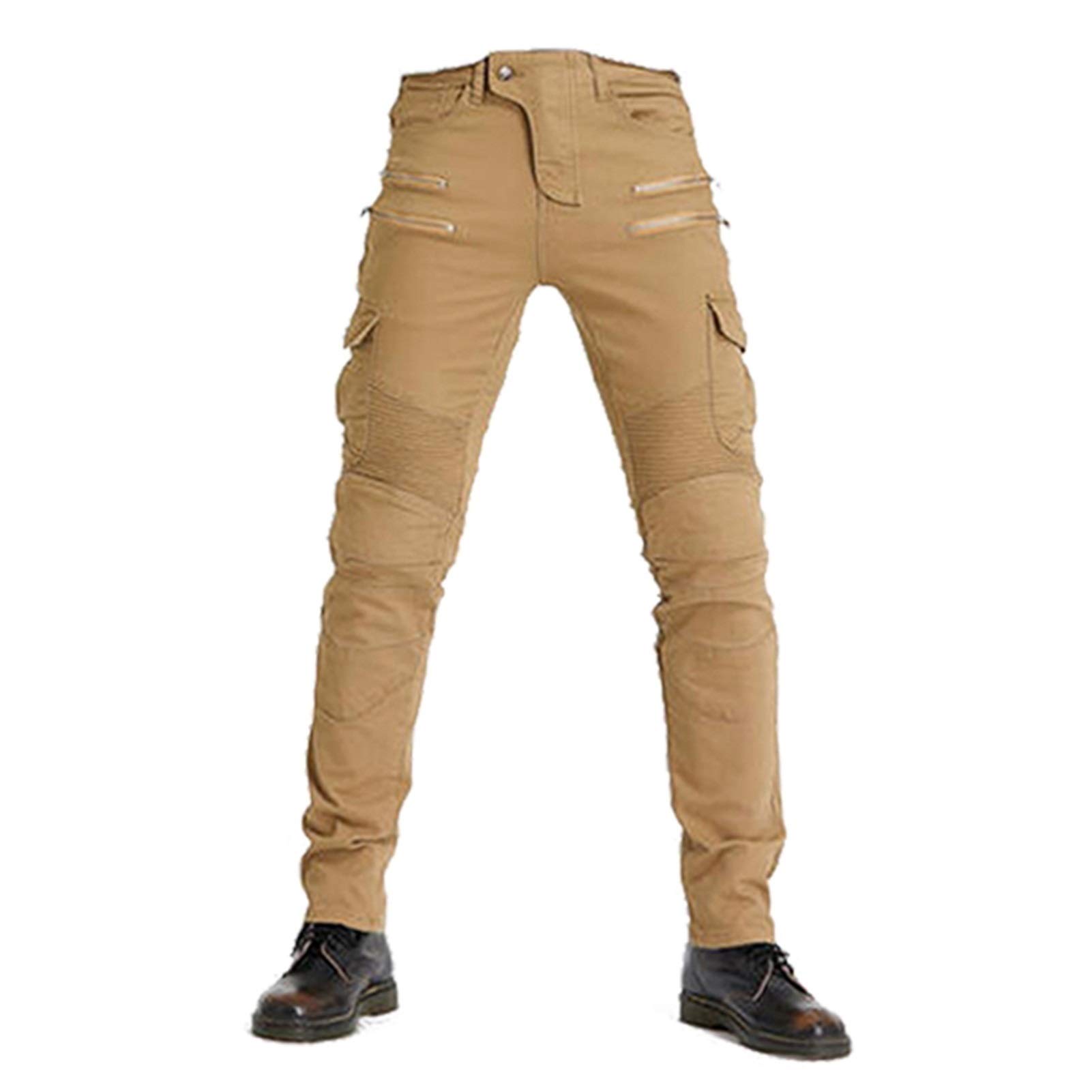 Pantalon De Moto De Course Jeans D'équitation Femme Équipement De Protection À Rebond Lent Pour Une Protection Plus Sûre Équipement De Protection Amovible, Plus Pratique Meilleur Choix De Cadeau