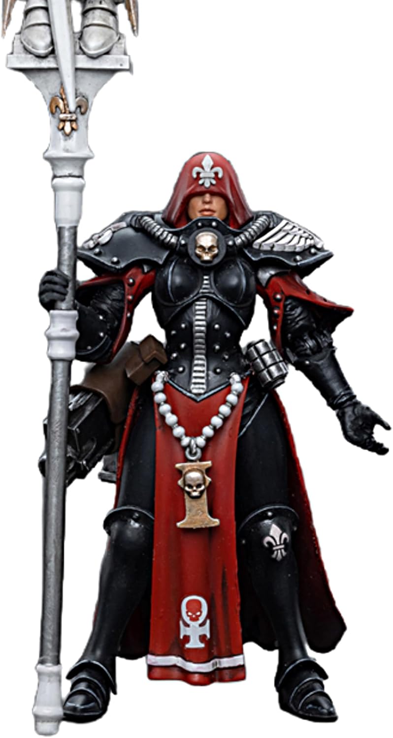 JOYTOY Warhammer 40k 1/18 Action Figure Adepta Sororitas Imagifier Sister Saelon 4.21inch Collectible Gifts,Toys for Kids 15+ and Adults Pre-Order