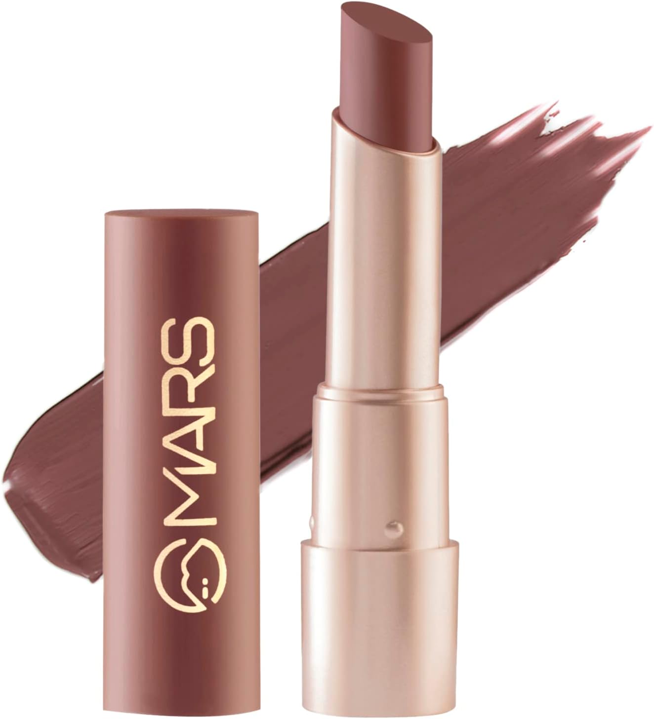 MARS Creamy Matte Long Lasting Lipstick for Women | Creamy Lipstick | Single Swipe Application | Smooth & Light Weight (3.2 gm) (09-Bollywood Surprise)