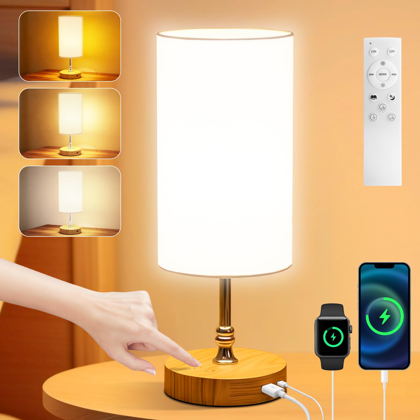 Lampe de luminothérapie 12000 lux avec télécommande