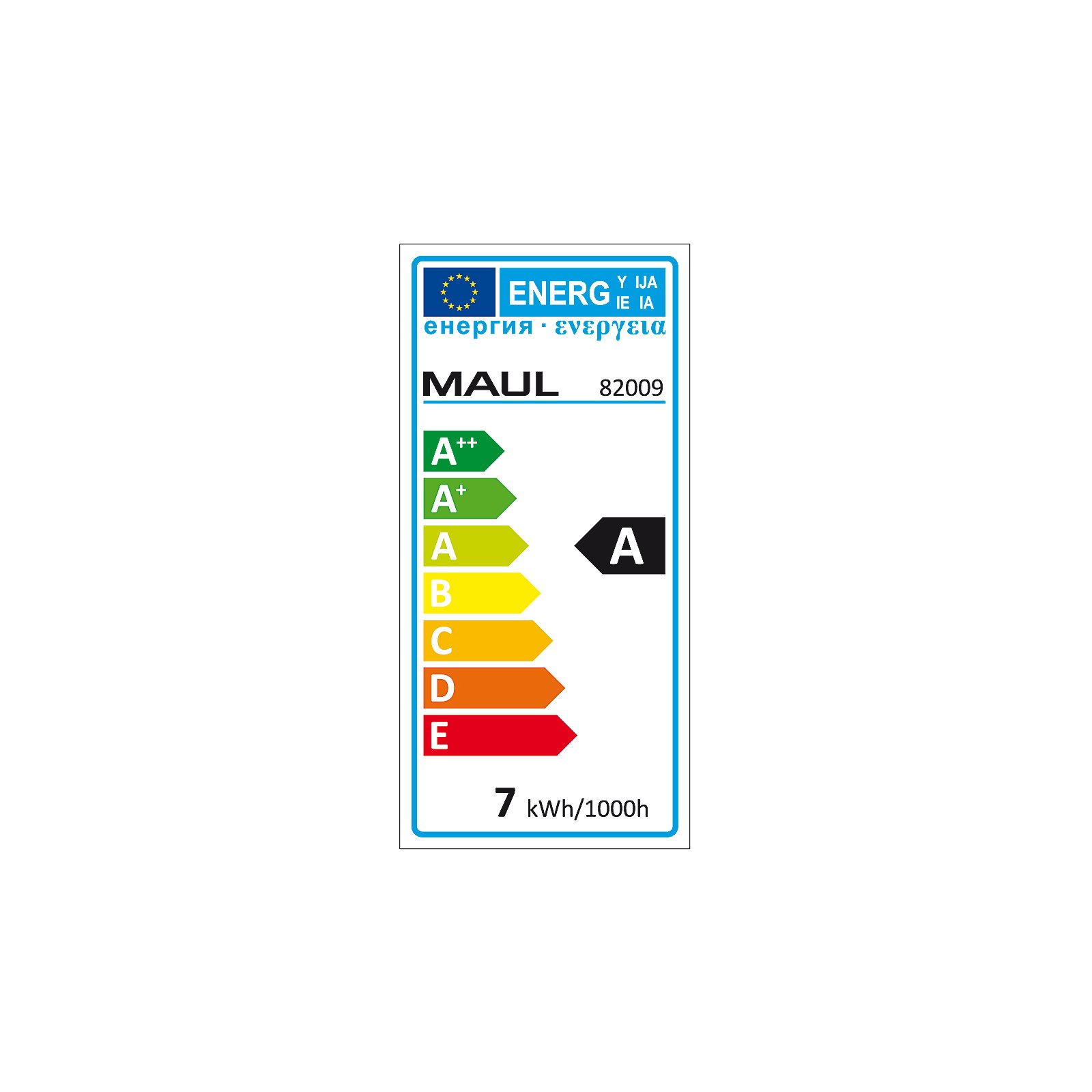 Maul, Lampada da tavolo a LED
