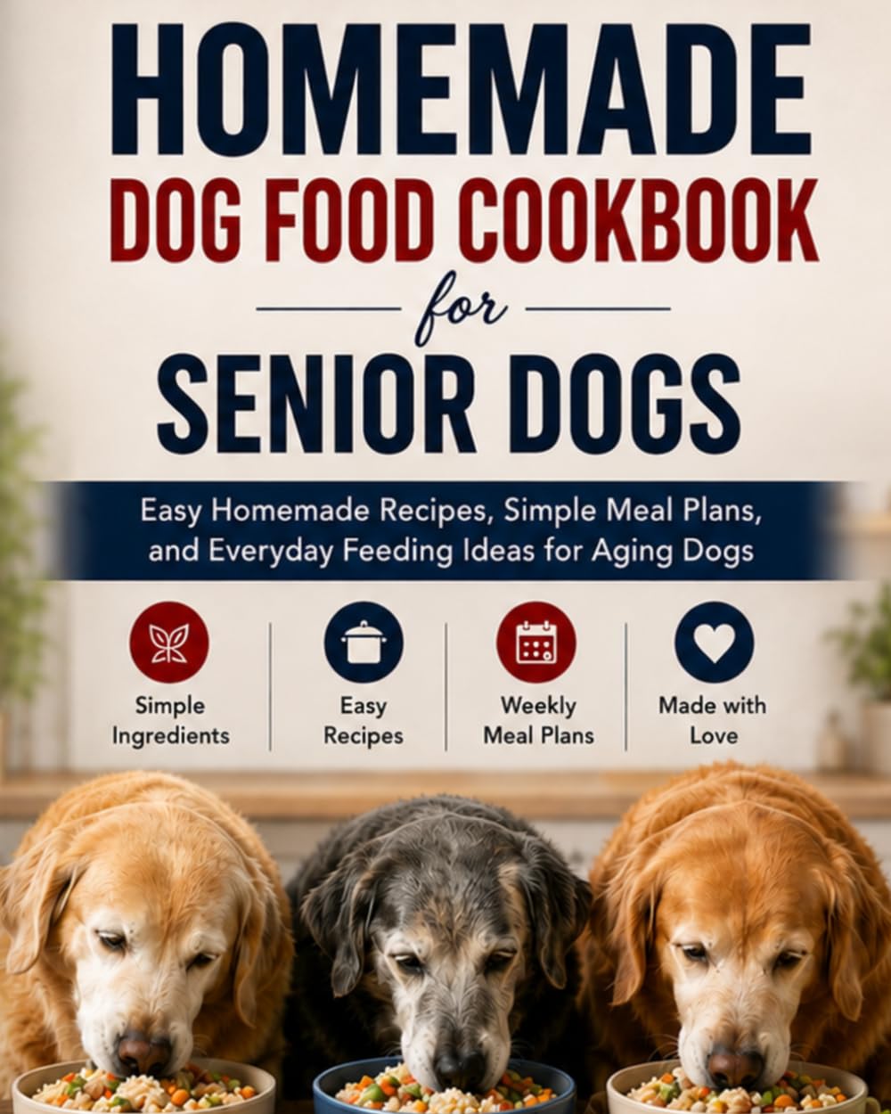 Homemade Dog Food Cookbook for Senior Dogs: Easy Homemade Recipes, Simple Meal Plans, and Everyday Feeding Ideas for Aging Dogs