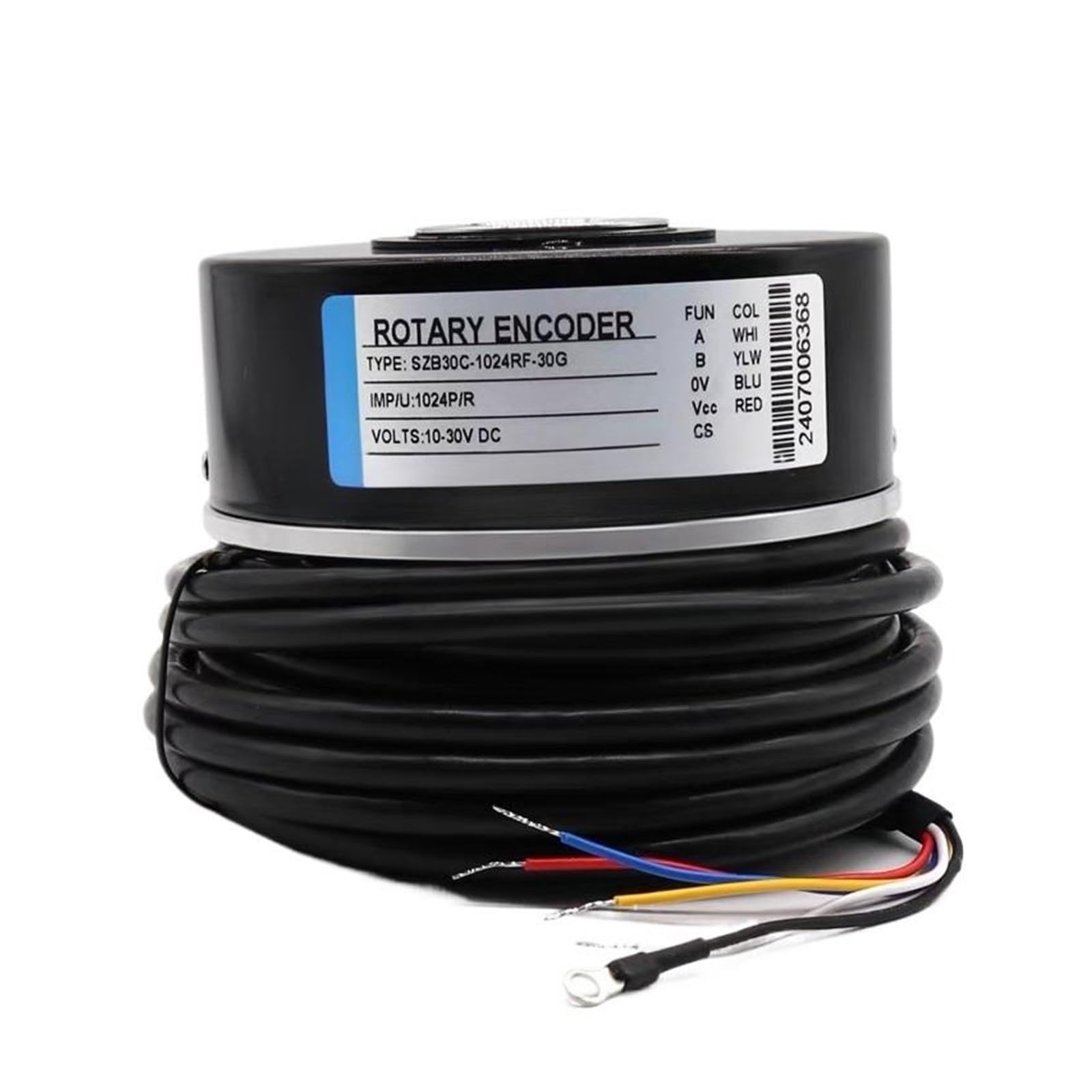 ZIDRMTKVK Incremental Photoelectric Rotary Encoder SZB30C-1024RF-30G 10-30VDC