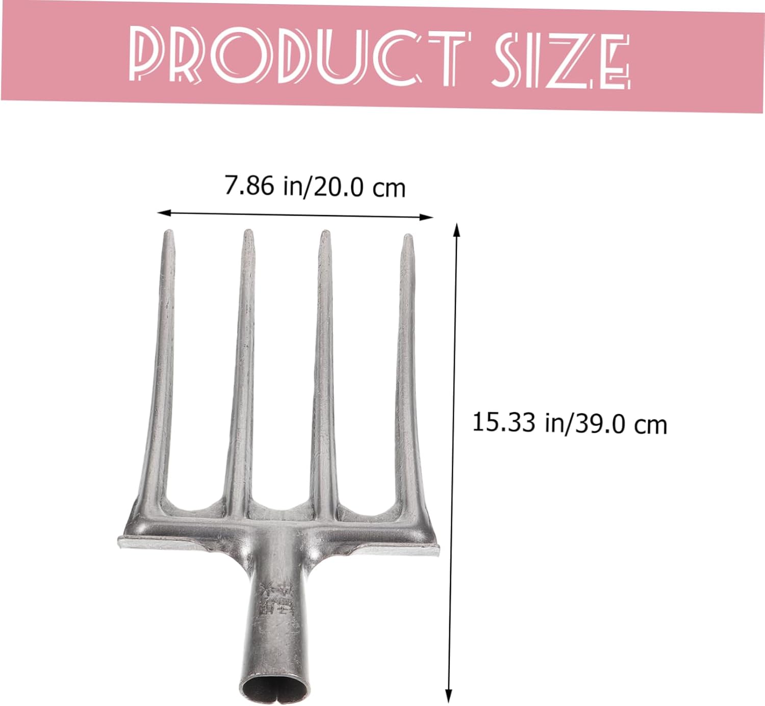 POPETPOP Manganese Steel Garden Rake for Soil Loosening and Planting Durable Outdoor Gardening Tool for Digging Weeding and Transplanting for Efficient Gardening Tasks