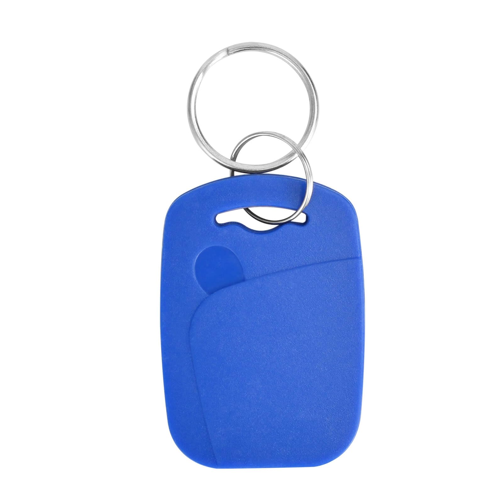 Llaveros RFID de 13,56 MHz para acceso a la puerta, etiquetas RFID, llavero IC, llavero programable, tarjeta IC, paquete de 100