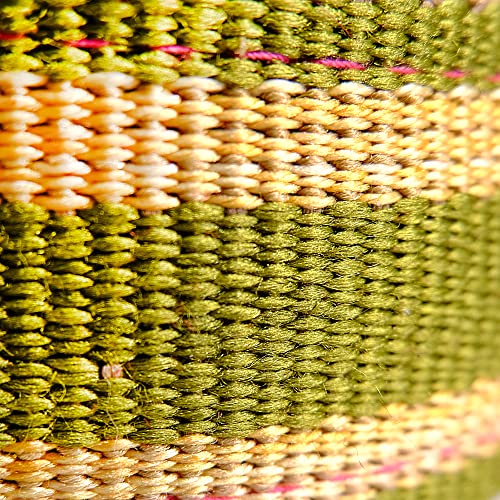 Large Dog Collar With Unbreakable Swivel Buckle With Handle | Heavy Duty Shepherd Dog Collar With Iron Buckle| Collar Perro Grande(Green, Large) #TOP5